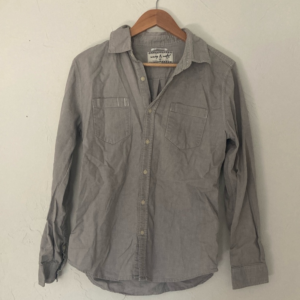 Warp and Weft 100% cotton shirt size M